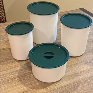 Tupperware Canister Set